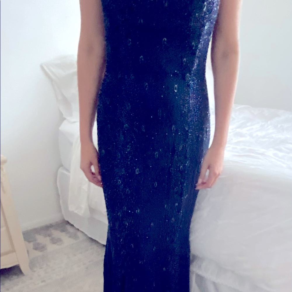 Beautiful prom dress almost new worn once.